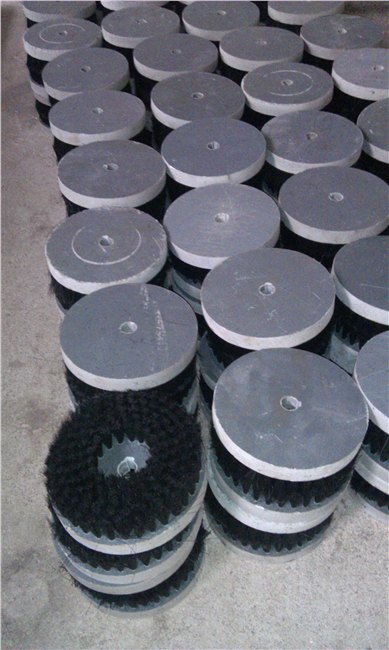 磨料絲膠注圓盤刷 潛山縣江南制刷廠的專業(yè)制造